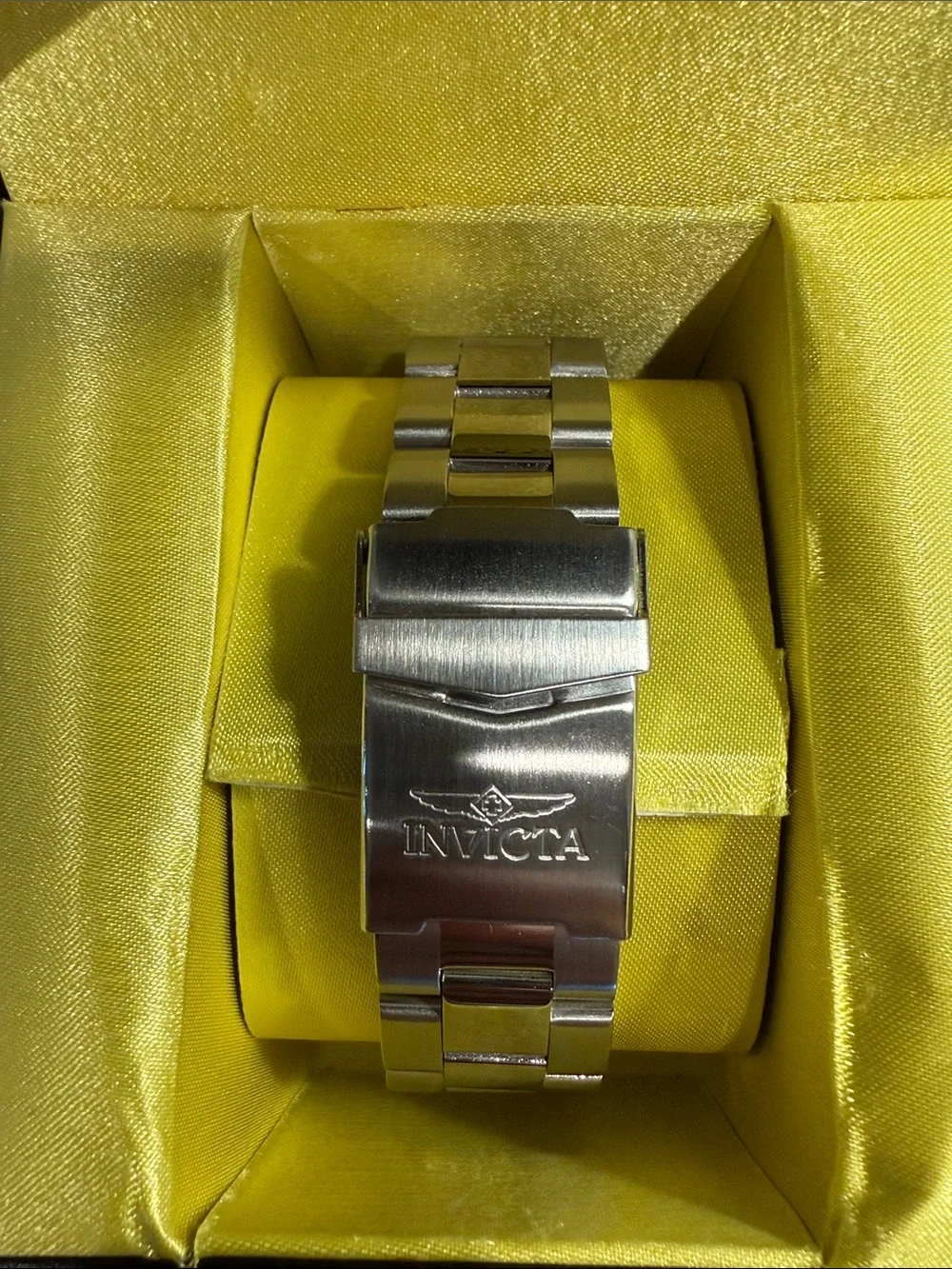 Invicta Men's Green Dial Stainless Steel Dive-Style Watch